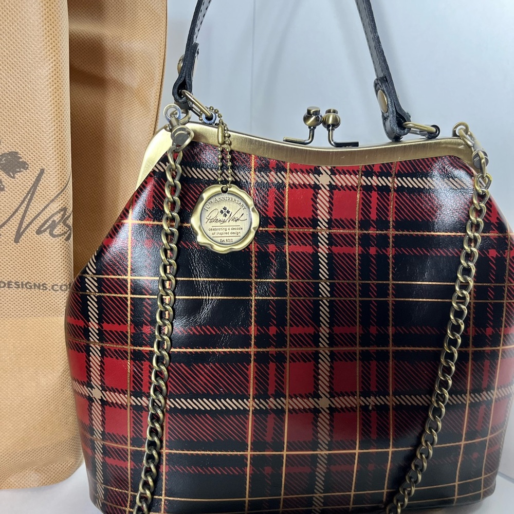 She’s plaid and ready to party.